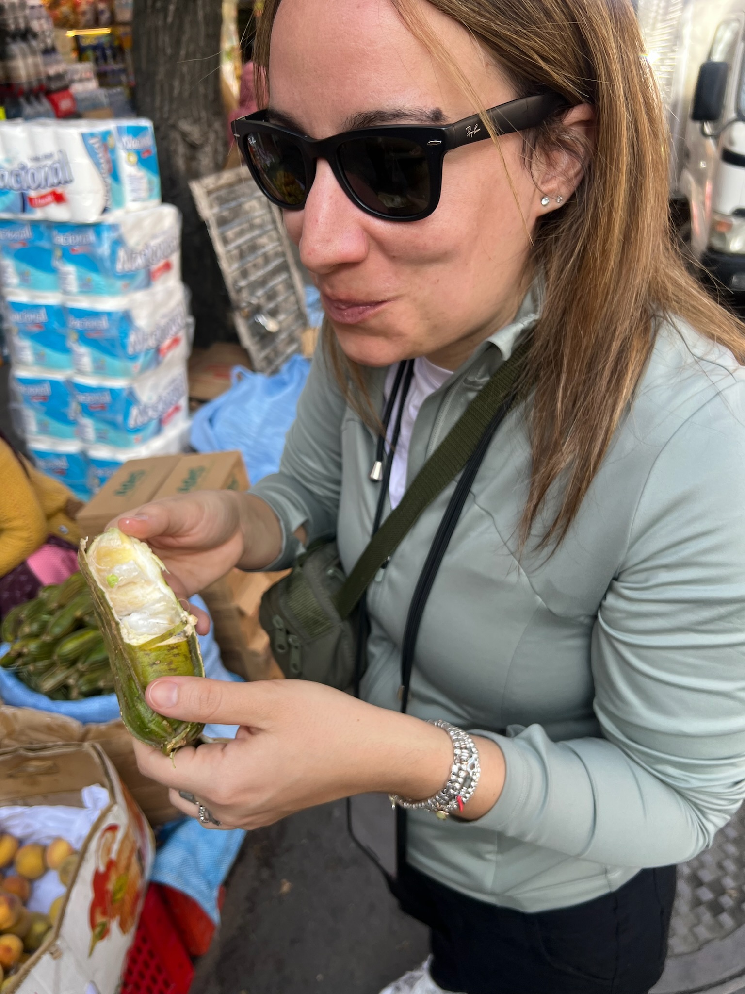 Al mercato locale, Perù